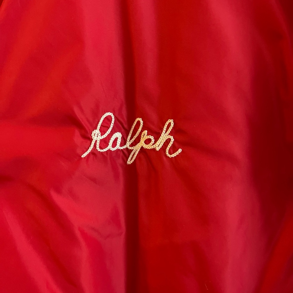 Polo by Ralph Lauren Red N.Y. State Champs Coaches Jacket NWOT - Picture 6 of 8